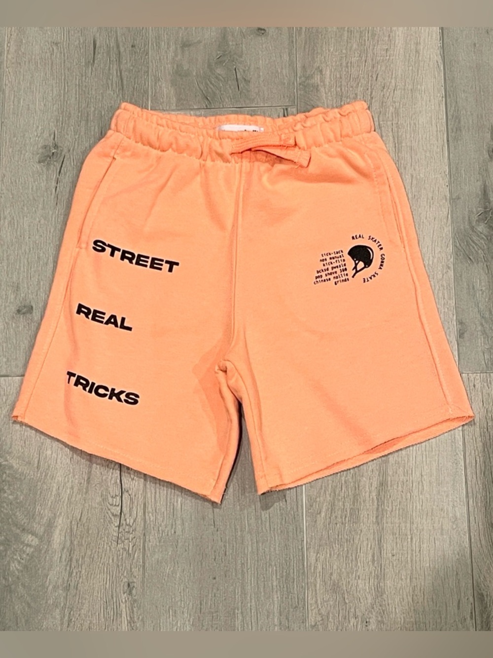 Zara Kids Boys Peach Athletic Shorts Size 9 134cm